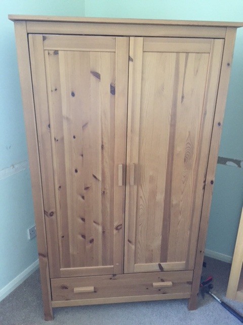 mothercare jamestown wardrobe